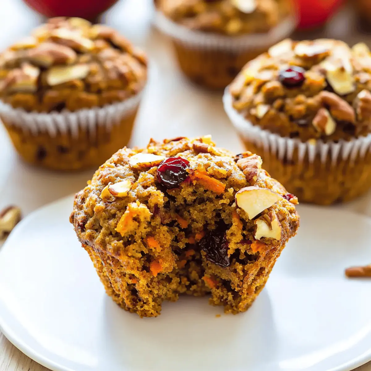 Pumpkin Morning Glory Muffins alyqbm