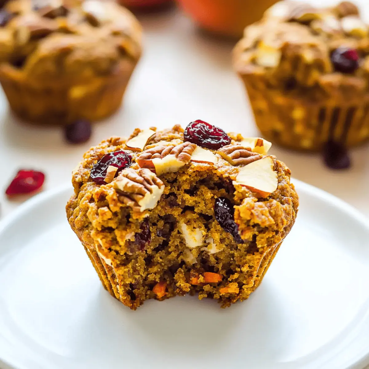 Pumpkin Morning Glory Muffins uny0jg