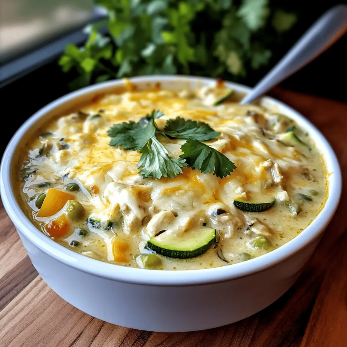 Slow Cooker Green Enchilada Chicken Soup rggzmh