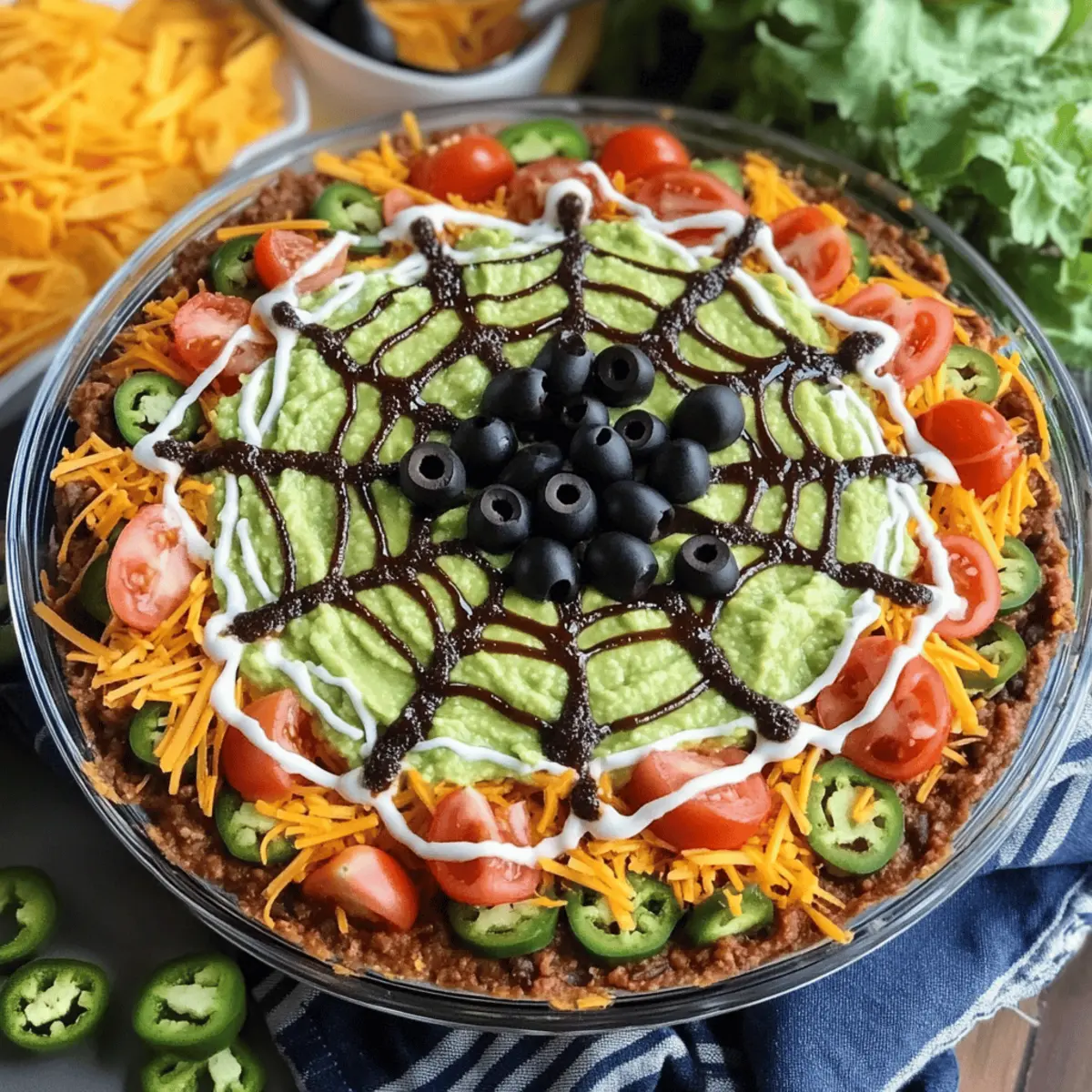 Spider Web Taco Dip yjmh6g