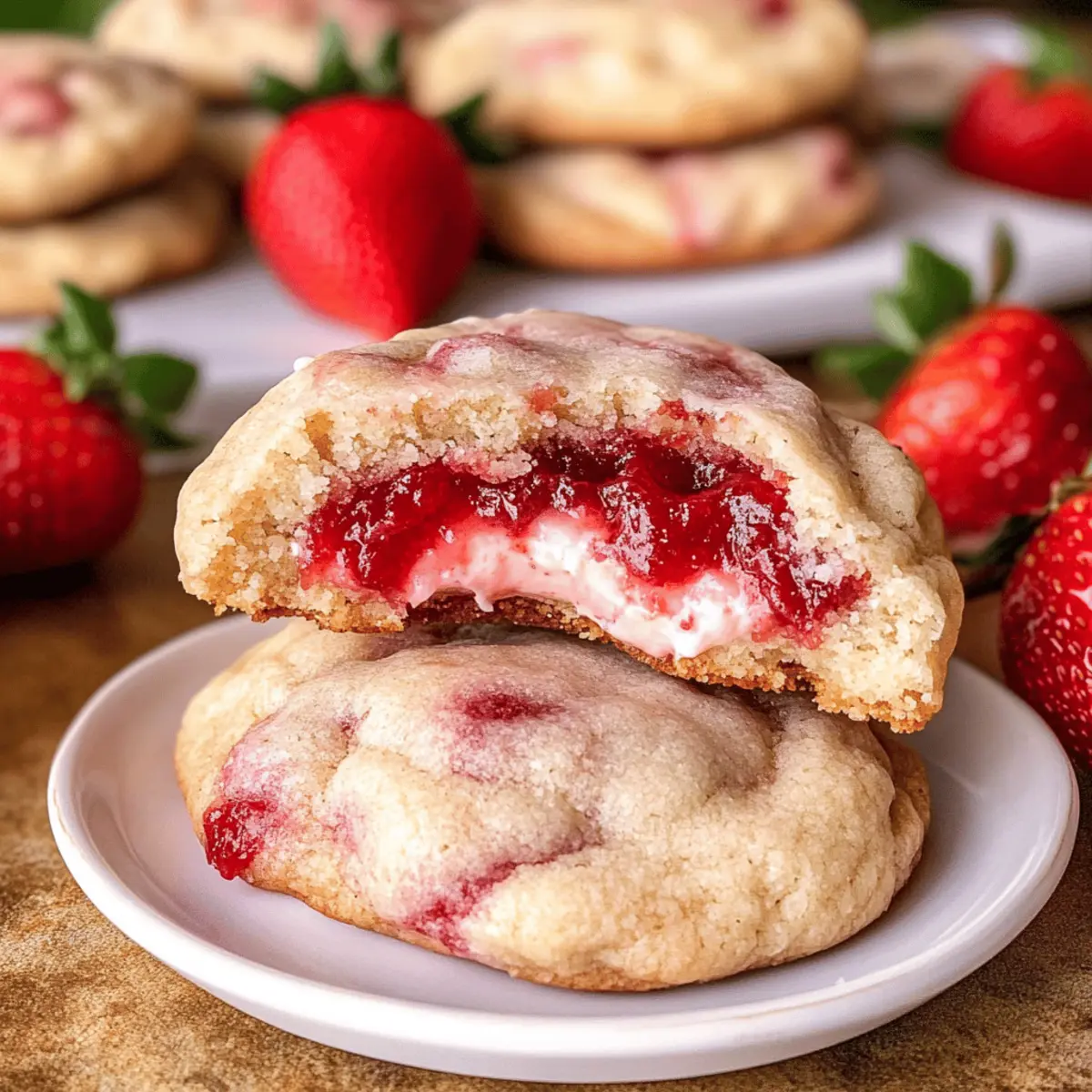 Strawberry Cheesecake Cookies hjdtc0