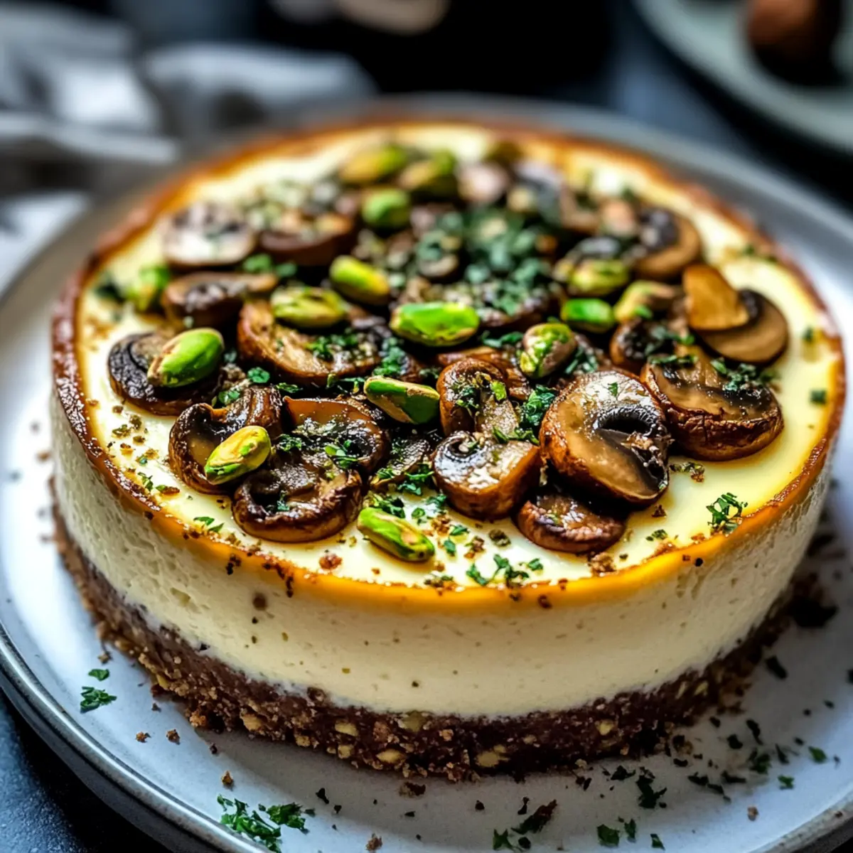 Savory Pistachio and Mushroom Cheesecake for a Flavorful Twist 3 1a5b5a27 190f 476e 8655 f907b6569814br cljezs