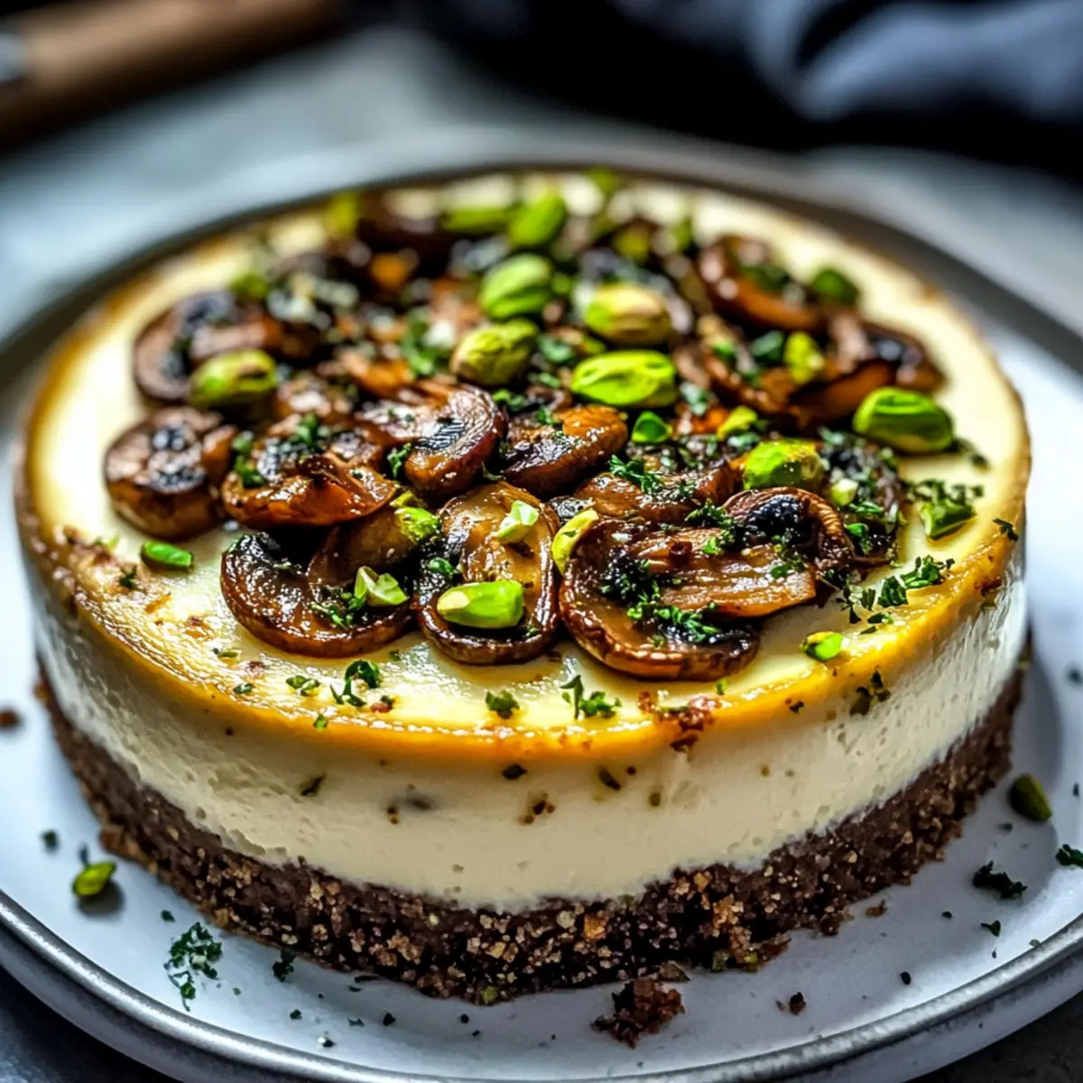 Savory Pistachio and Mushroom Cheesecake for a Flavorful Twist 1 1a5b5a27 190f 476e 8655 f907b6569814tr jlieaa