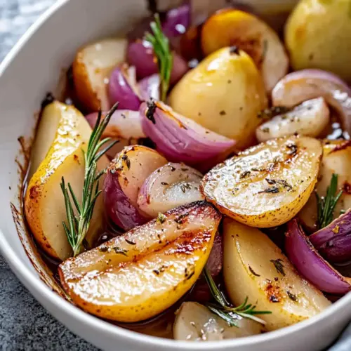 Savory Baked Pears with Rosemary for a Cozy Dinner Delight 7 Savory Baked Pears