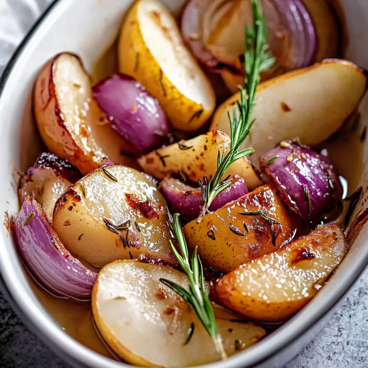 Savory Baked Pears with Rosemary for a Cozy Dinner Delight 1 2114b2f5 52d3 4006 85a9 c14928a33050tr tjjdyj