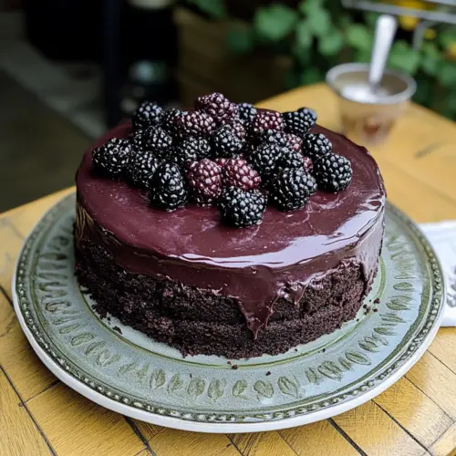 Decadent Blackberry Velvet Gothic Cake to Dazzle Your Guests 5 Blackberry Velvet Gothic Cake