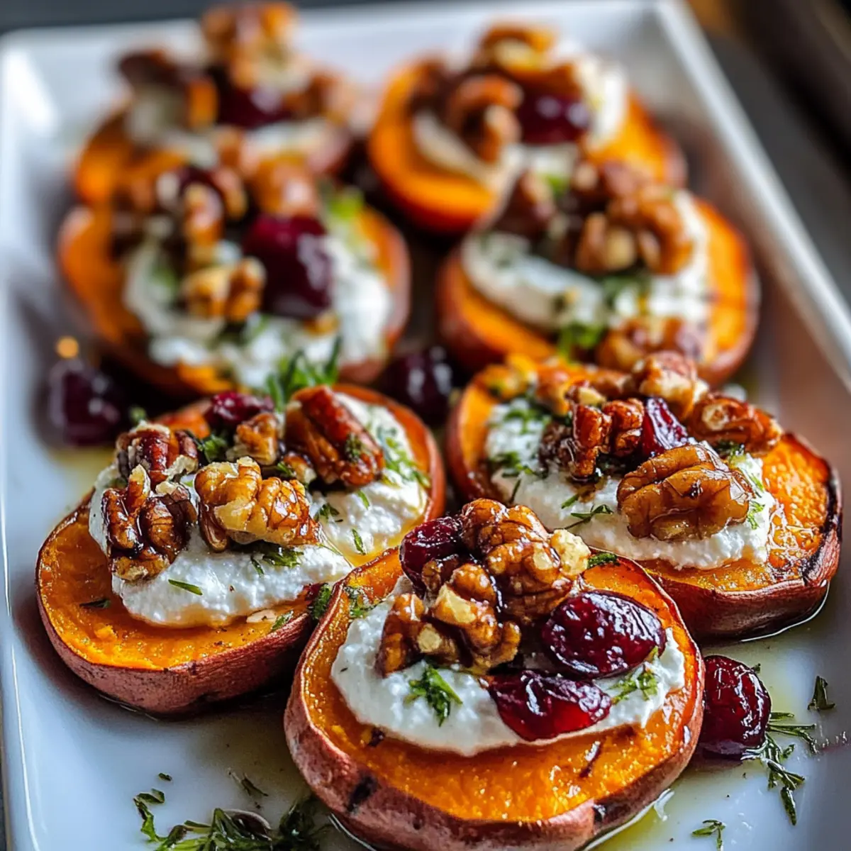 Roasted Sweet Potato Rounds with Creamy Herbed Ricotta Delight 1 7f0e0e5a 28d4 4ff1 875d 5764981e9892tr yapbmz