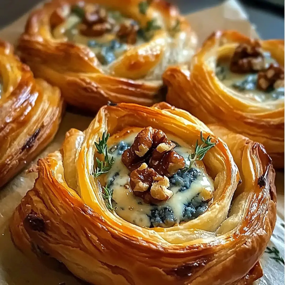 Blue Cheese Walnut Thyme Puff: A Flaky Culinary Delight 1 80c35258 8cdd 4459 9c89 91364441b7e4tr ffhnis