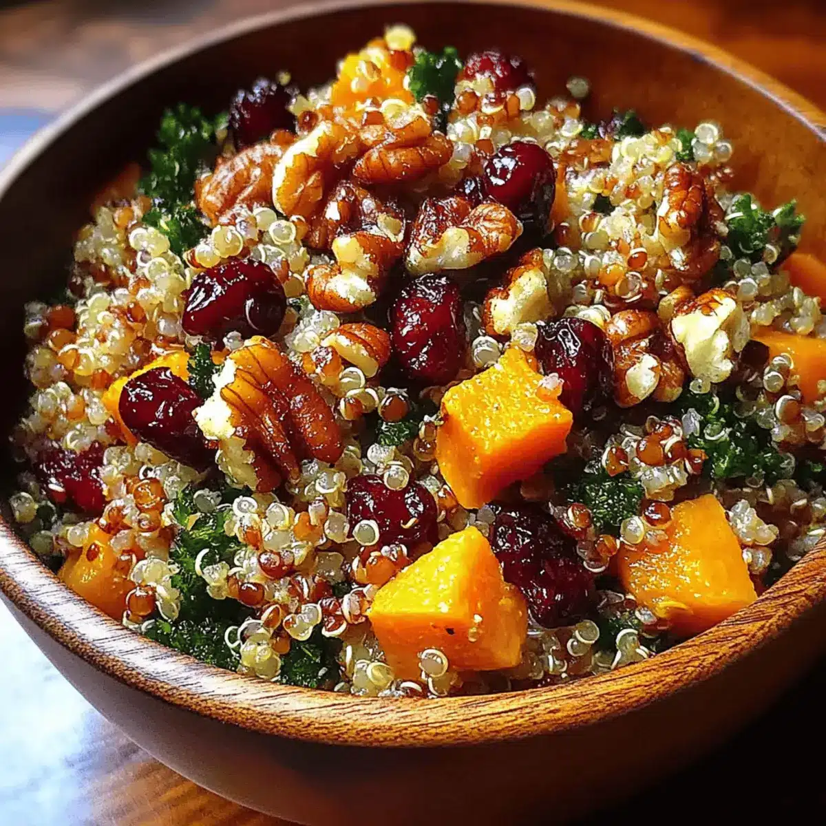 Autumn Harvest Grain Salad with Cranberries zsvkgj