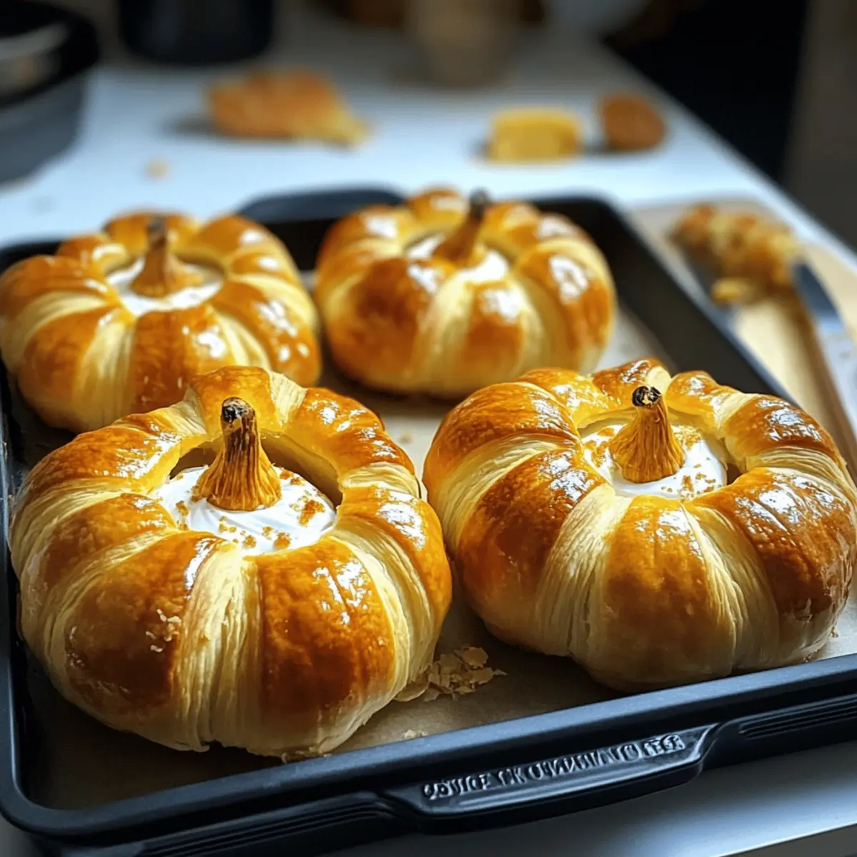Crescent Pumpkins with Cream Cheese and Pumpkin Pie Bliss 1 Crescent Pumpkins with Cream Cheese and Pumpkin Pie jr1uea