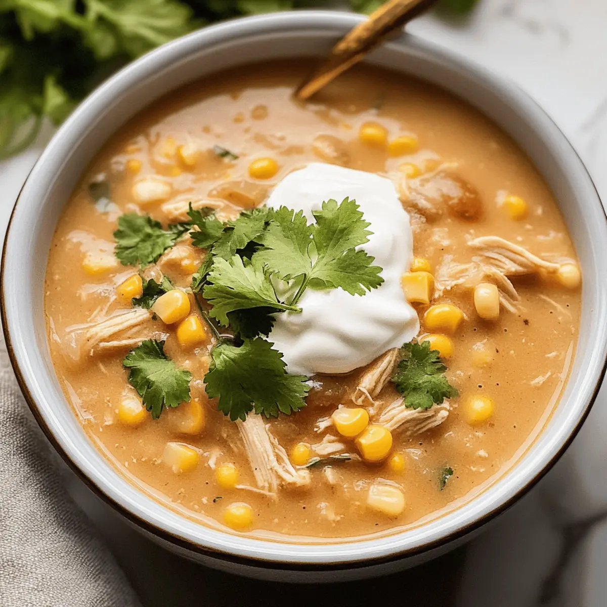 Crockpot Sweet Corn & Pepper Jack White Chicken Chili Bliss 1 Crockpot Sweet Corn Pepper Jack White Chicken Chili ntjisq