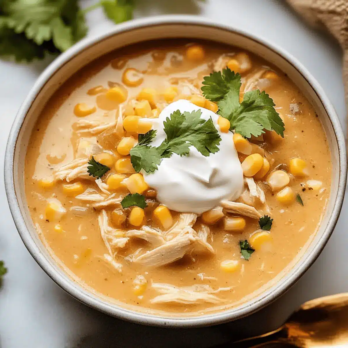 Crockpot Sweet Corn Pepper Jack White Chicken Chili qekqlu