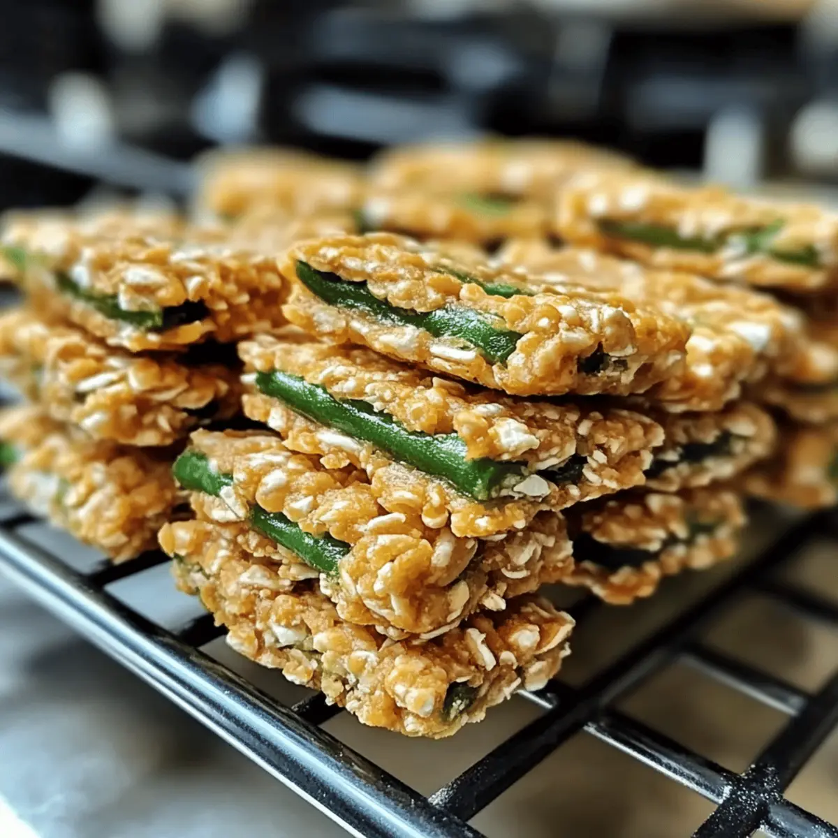 Green Bean and Chicken Crunchies gqsiou