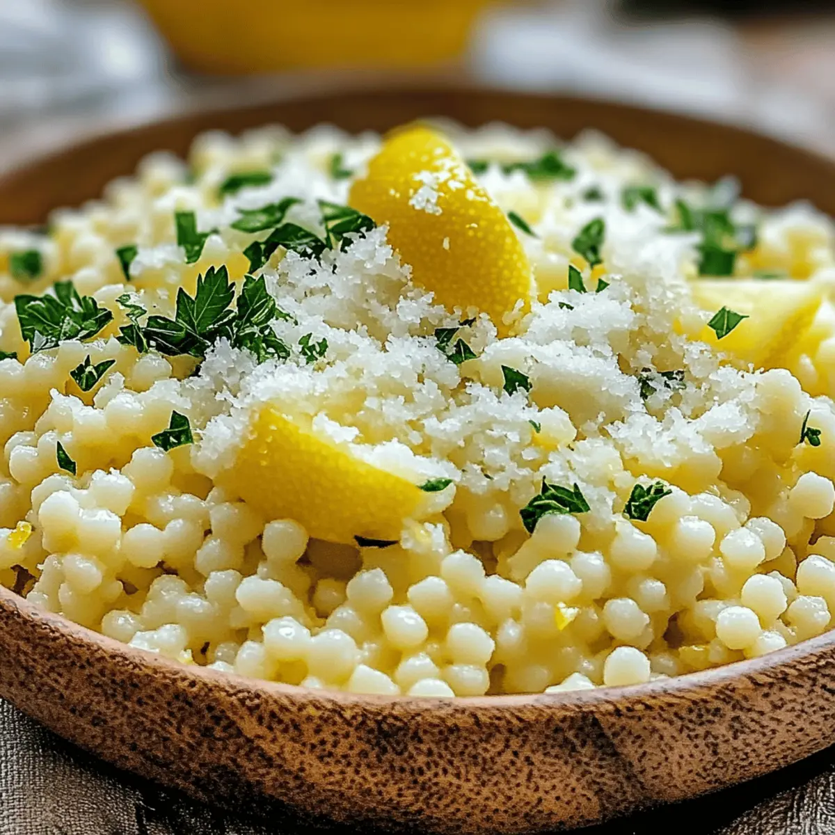 Lemon Parmesan Couscous lianqm