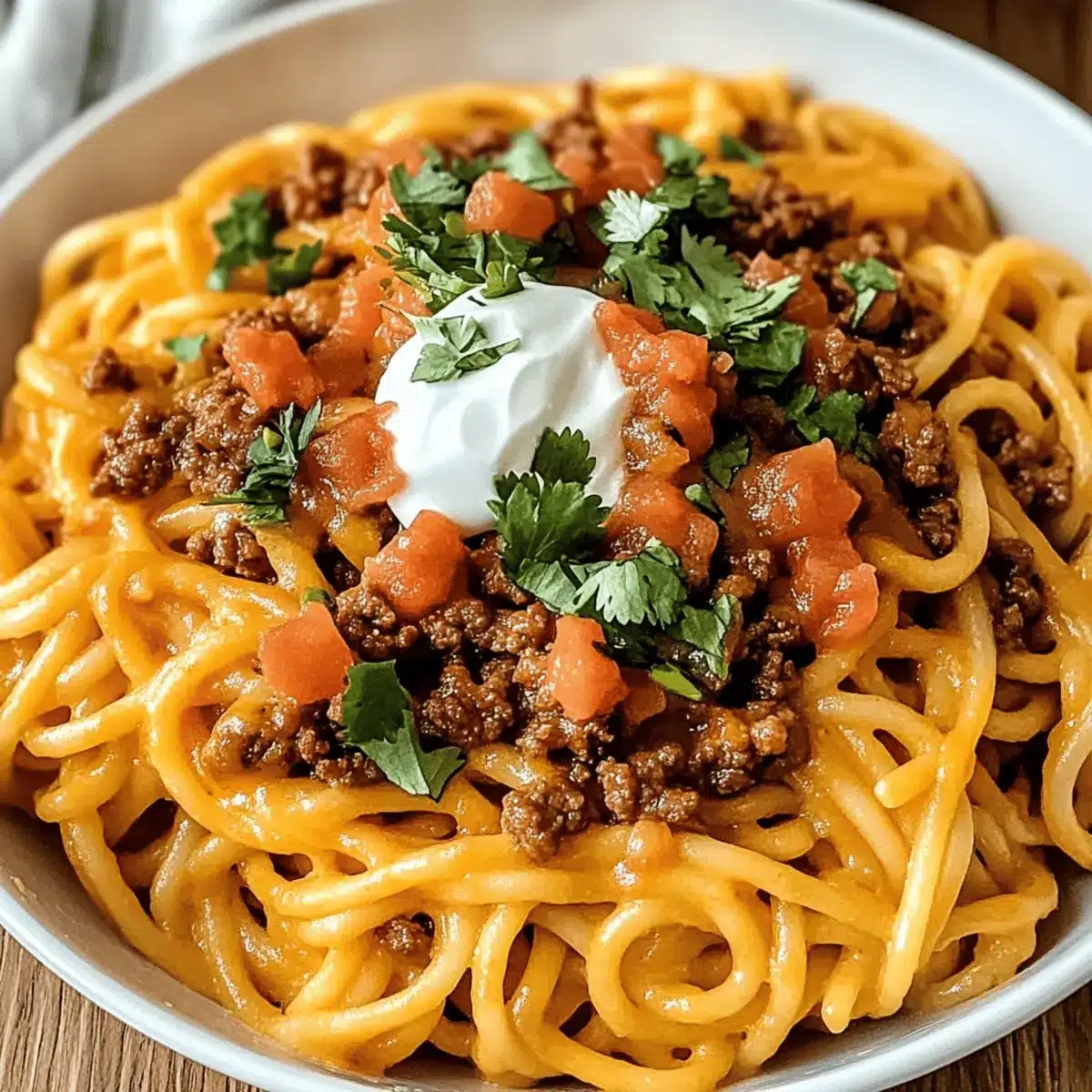 One-Pot Taco Spaghetti: Comfort Food in Under 30 Minutes 1 One Pot Taco Spaghetti hsh2rw