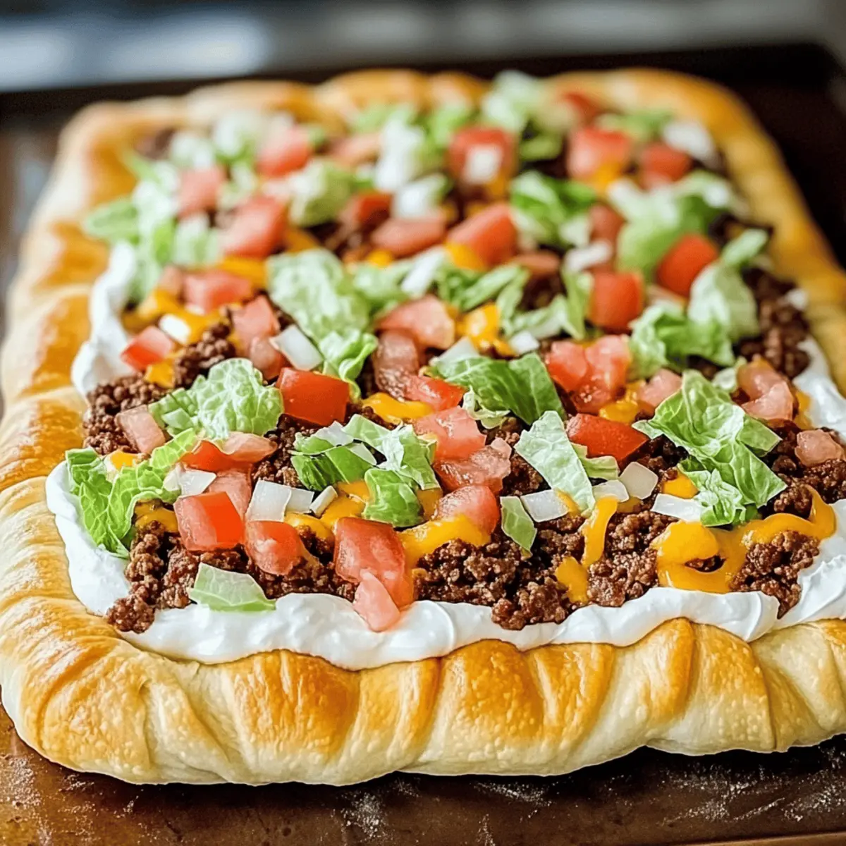 Taco Pizza: Quick, Cheesy Delight for Taco Lovers 3 Taco Pizza wsodpm
