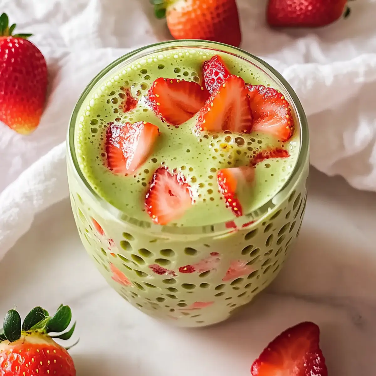 Creamy Strawberry Matcha Sago Bliss in Just 30 Minutes 4 Strawberry Matcha Sago