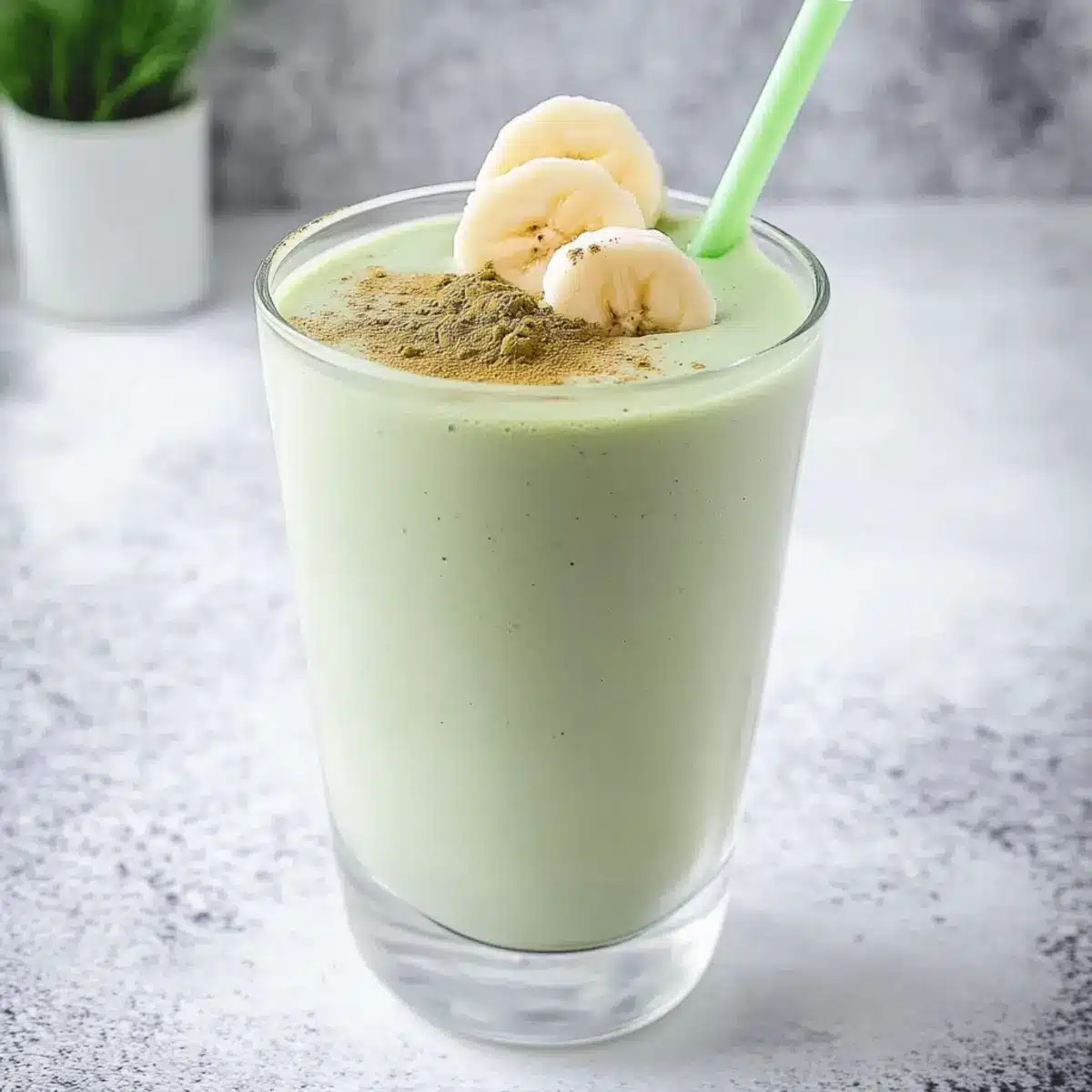 Banana Matcha Smoothie