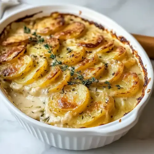 Easy Creamy Scalloped Potatoes
