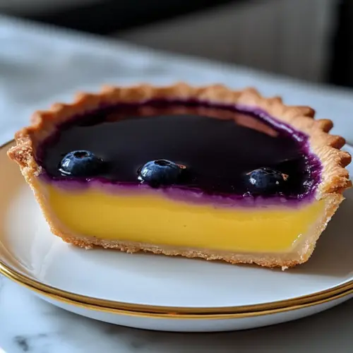 Blueberry–Lemon Curd Tart