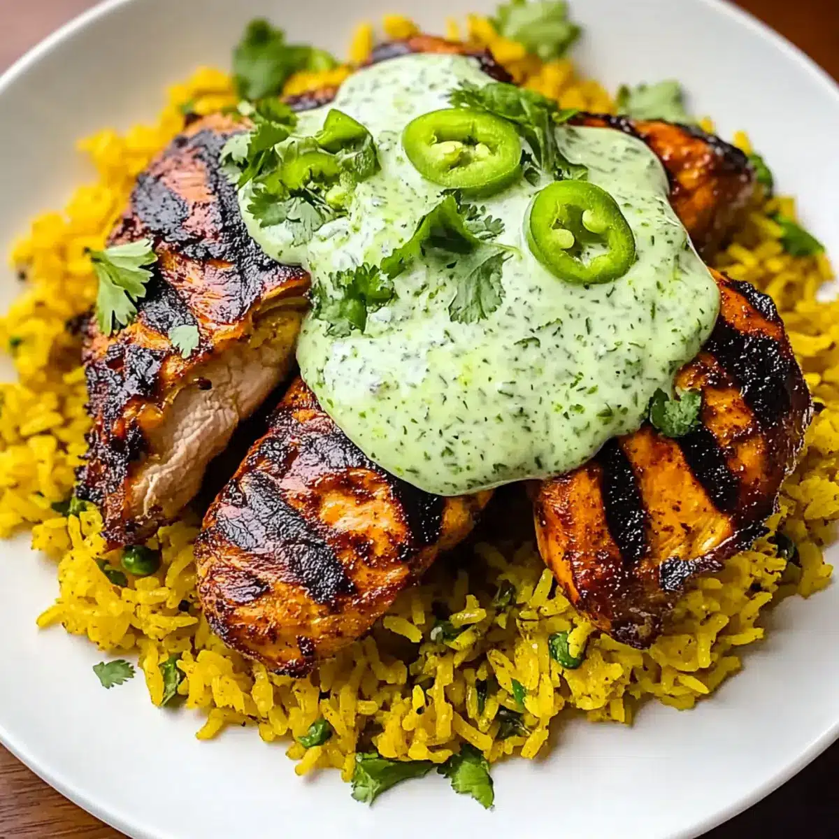 Zesty Peruvian Chicken and Rice with Green Sauce Delight 3 029be28d 4789 43fb 9937 774f964bc123br fmrb6z