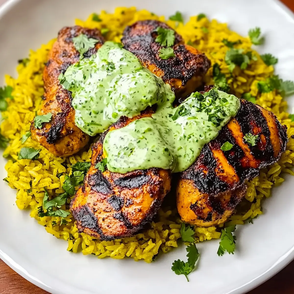 Zesty Peruvian Chicken and Rice with Green Sauce Delight 1 029be28d 4789 43fb 9937 774f964bc123tr zt5kie