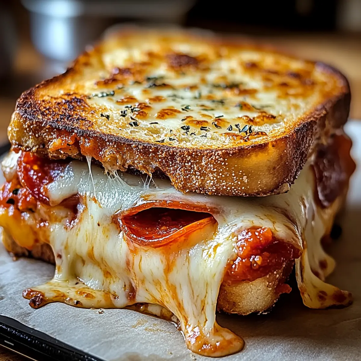 Pizza Grilled Cheese