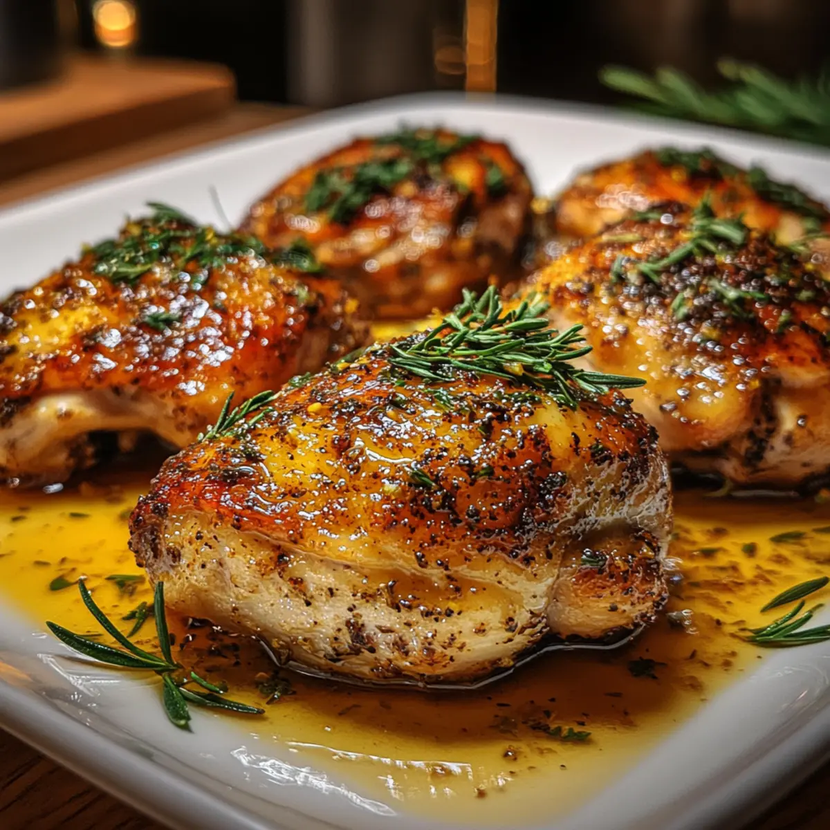 Irresistible Lemon Paprika Roast Chicken Thighs Recipe
