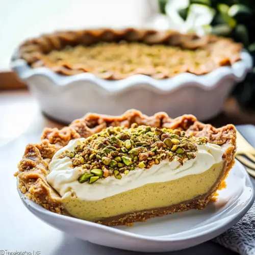 Pistachio Custard Pie