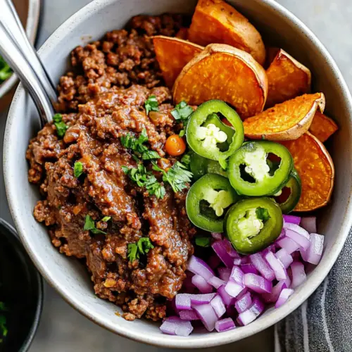 Sweet Potato Bowls with Savory Sloppy Joe Goodness 4 Sweet Potato Bowls
