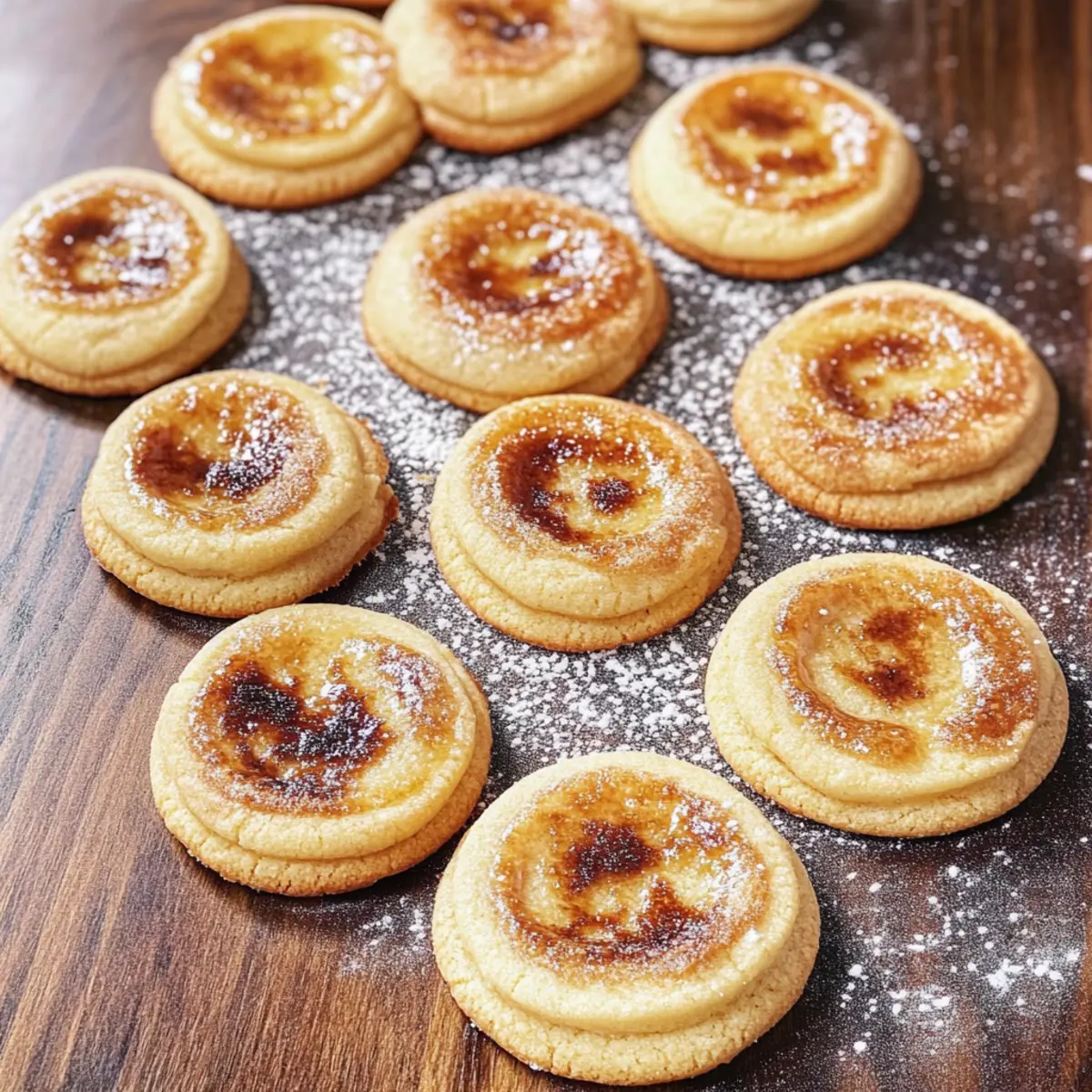 Creme Brûlée Sugar Cookies