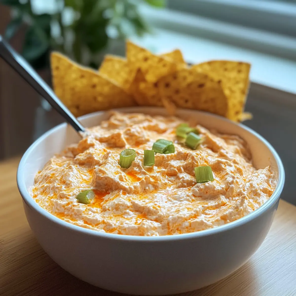 Cottage Cheese Buffalo Chicken Dip