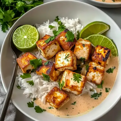 Coconut Lime Tofu: A Flavorful Vegan Escape at Home 4 Coconut Lime Tofu