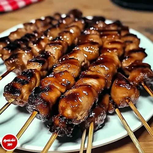 Grilled Chicken Yakitori Skewers