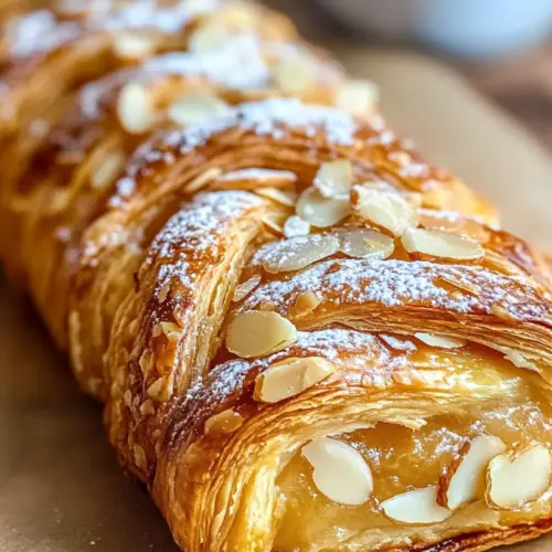 Flaky Sweet Almond Pastry