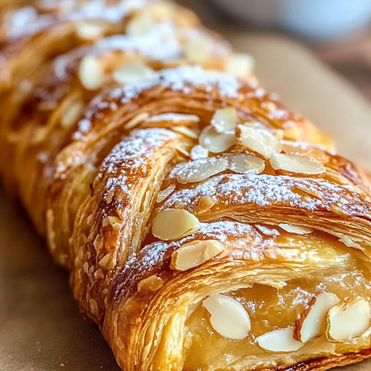 Flaky Sweet Almond Pastry