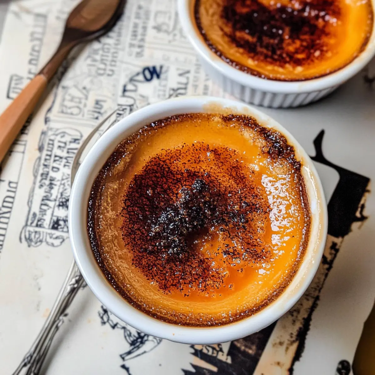 Thai Tea Creme Brulee