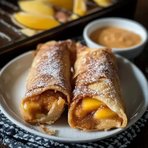 Peach Cobbler Egg Rolls: A Fun Twist on a Classic Favorite 15 Peach Cobbler Egg Rolls