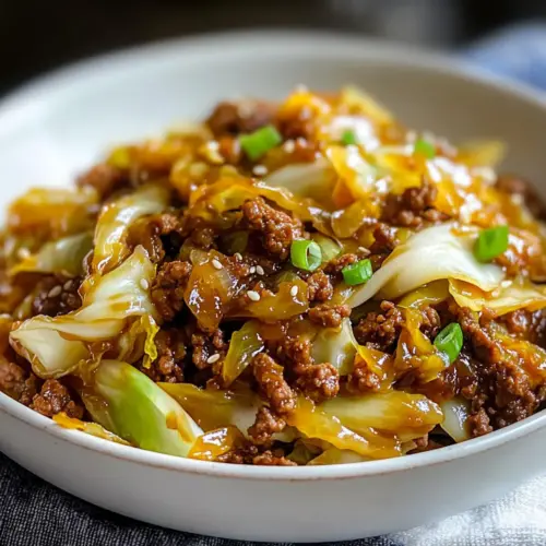 Low Carb Mongolian Ground Beef Cabbage for Quick Healthy Eats 3 Low Carb Mongolian Ground Beef Cabbage