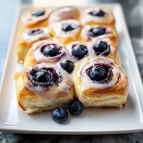 Lemon Blueberry Sweet Rolls