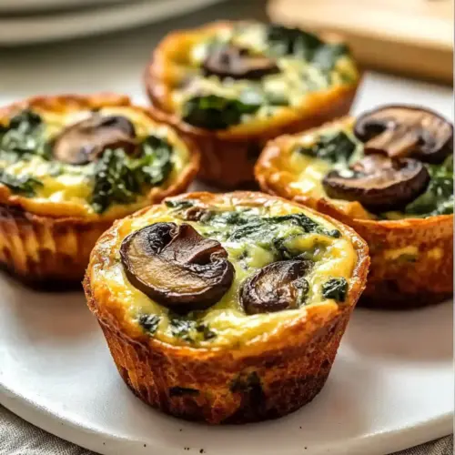 Mouthwatering Spinach and Mushroom Quiche Muffins for Busy Mornings 8 Mouthwatering Spinach and Mushroom Quiche Muffins