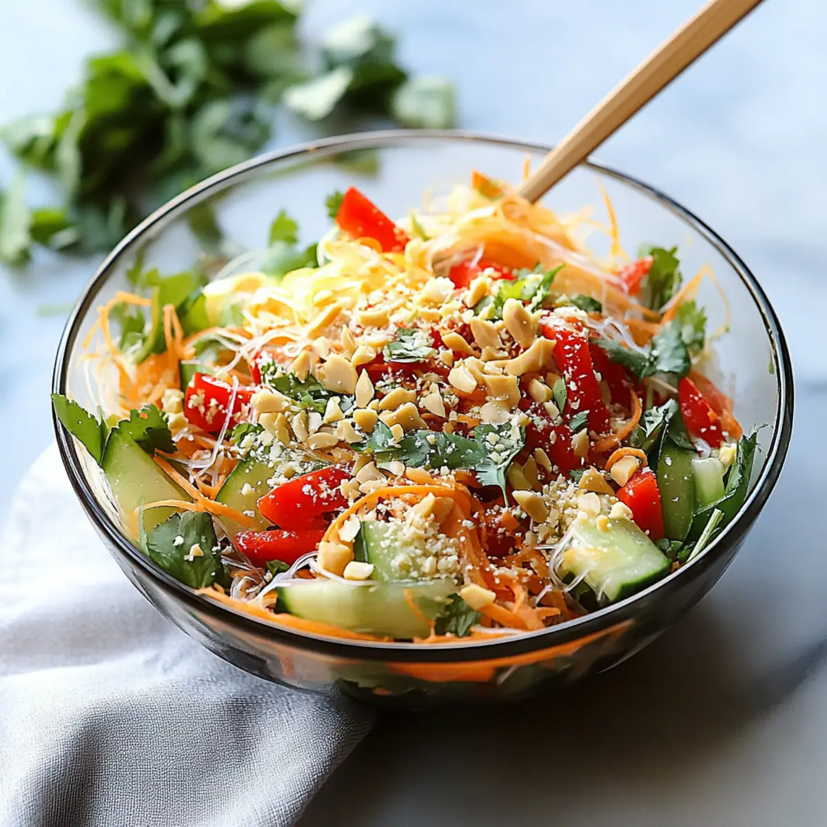 Fresh Spring Roll Salad with Spicy Ginger Delight 1 48eecb85 1627 4a0f a769