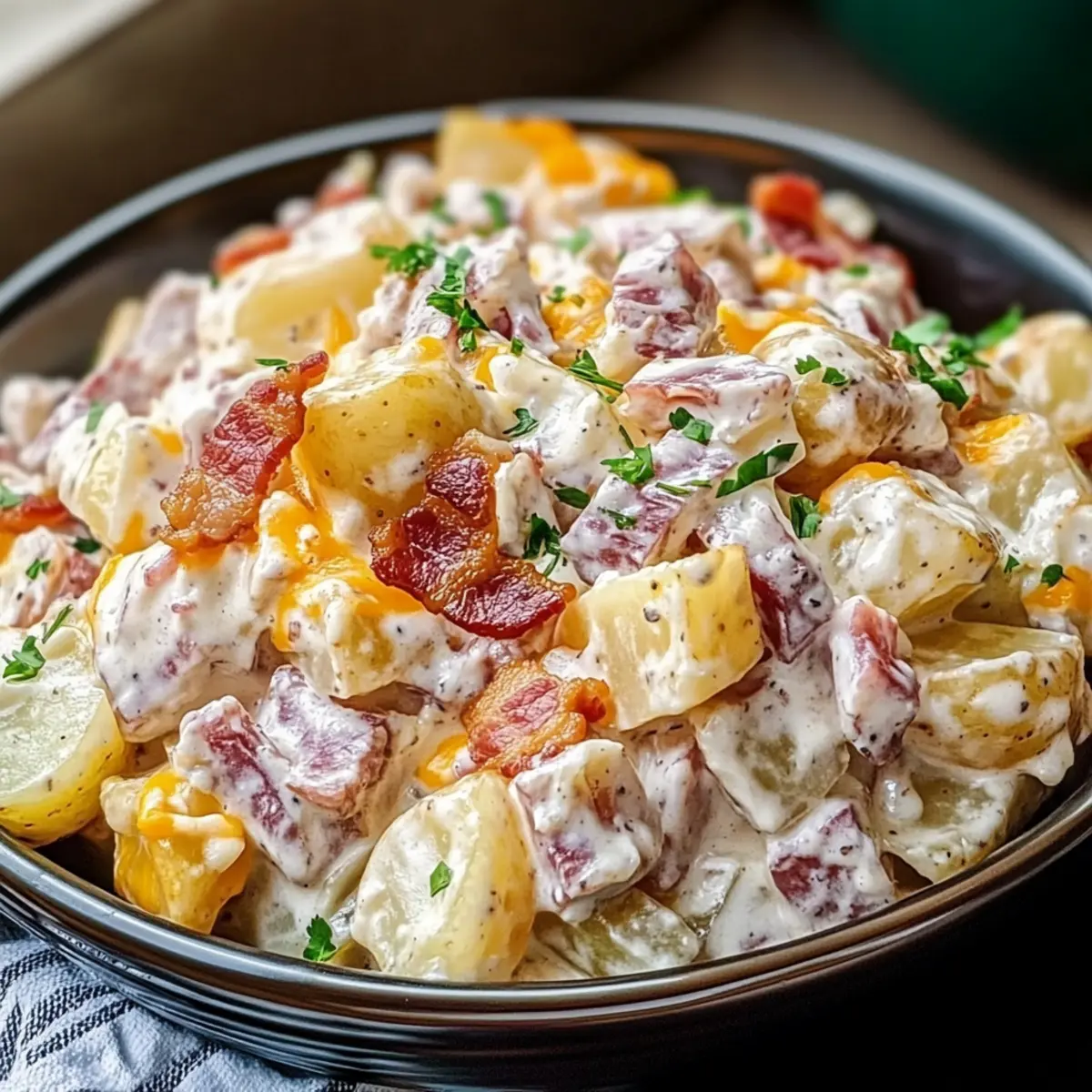 Steakhouse Potato Salad: Creamy, Comforting BBQ Side Dish 4 Steakhouse Potato Salad