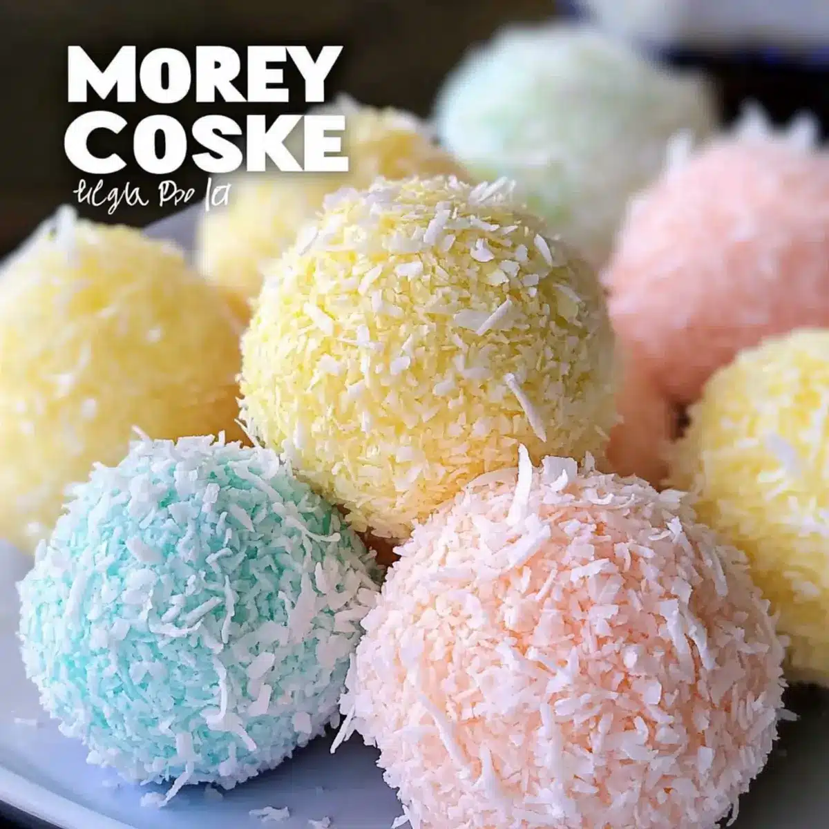 Easter Bunny Coconut Tails