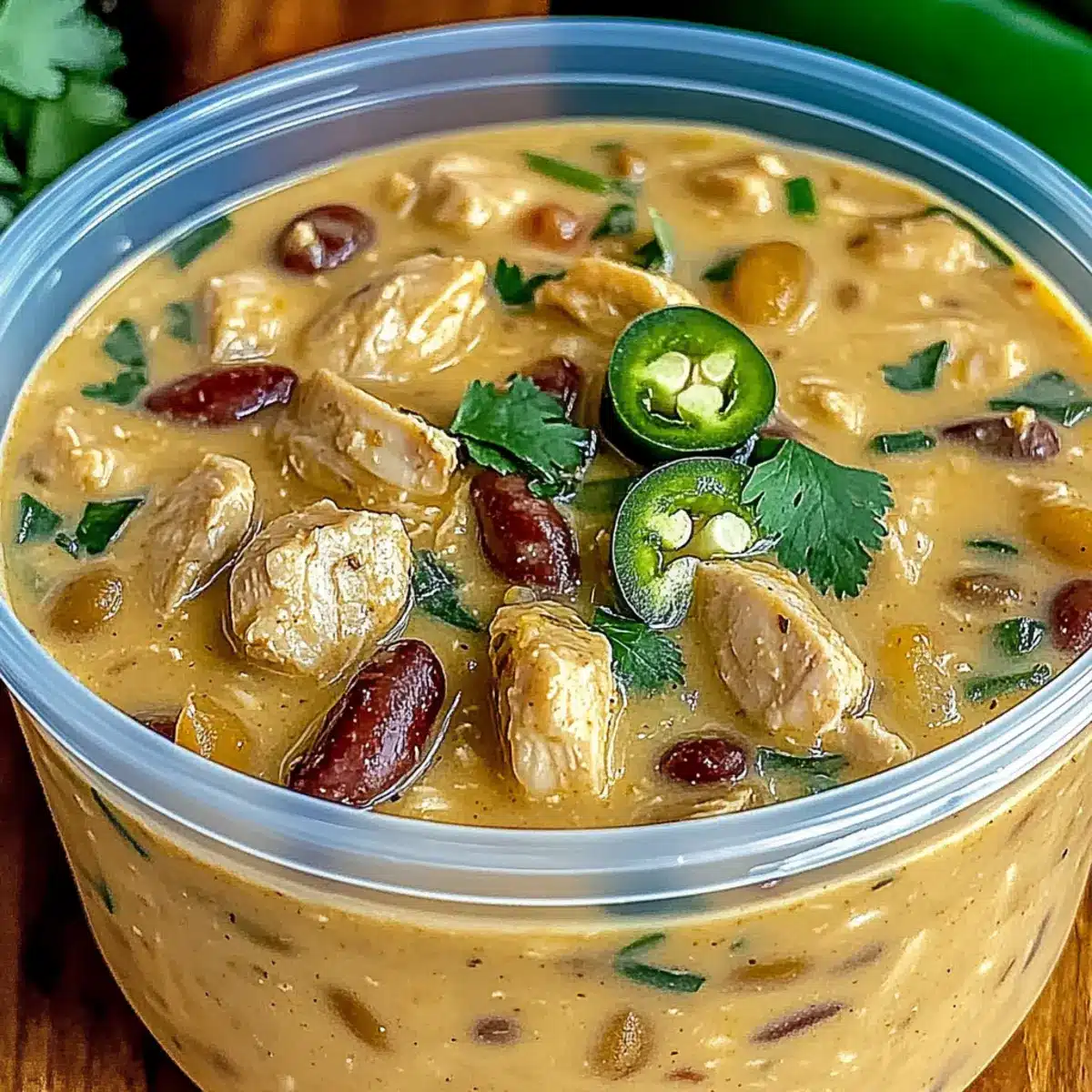 Cajun White Chicken Chili