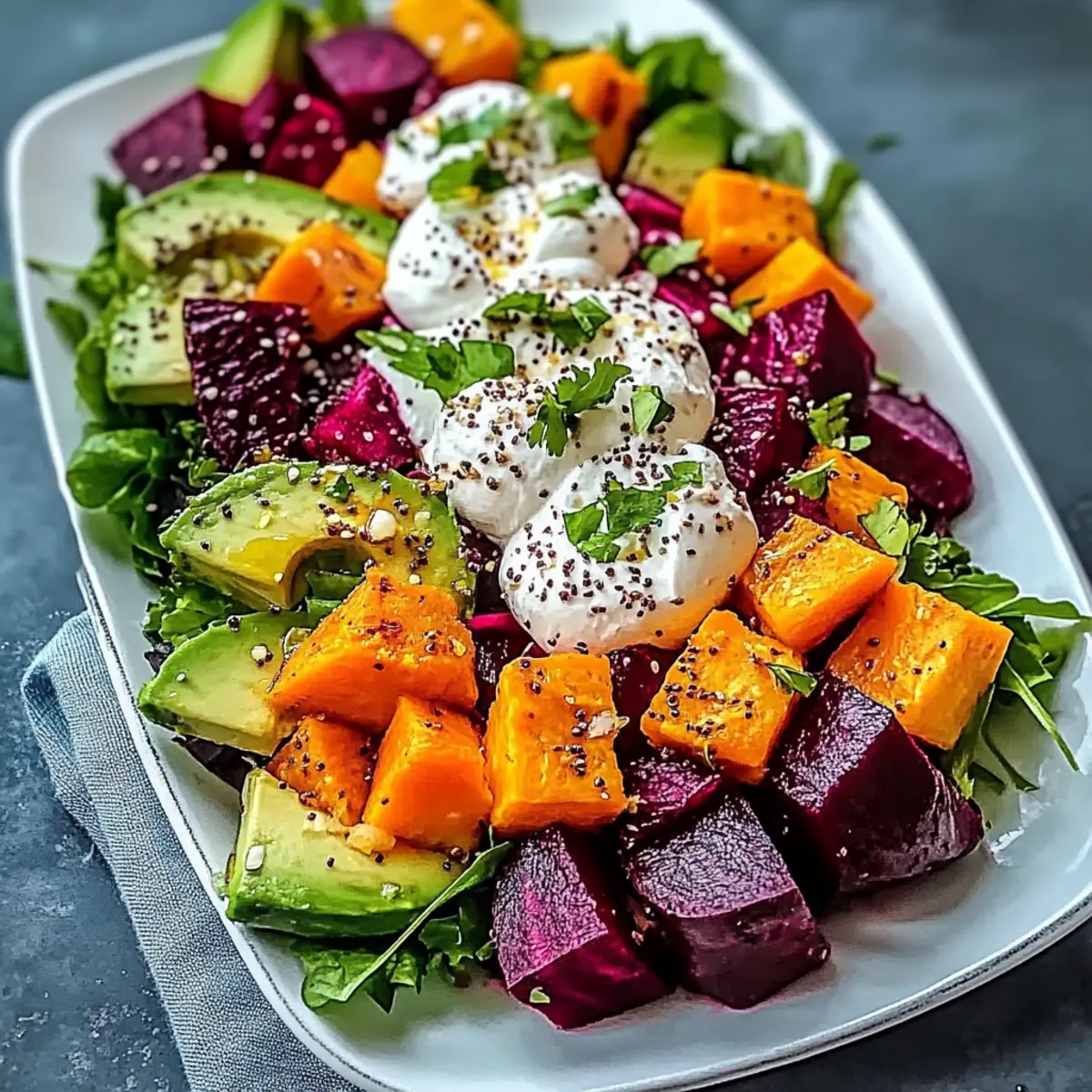 Roasted Beet, Sweet Potato & Avocado Salad That Nurtures You 3 b0e748ab 9149 4425 89a3 ed7c91779900br am99lc