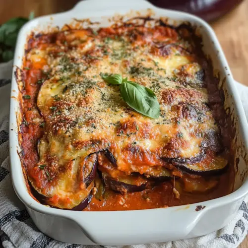 Eggplant Tomato Gratin