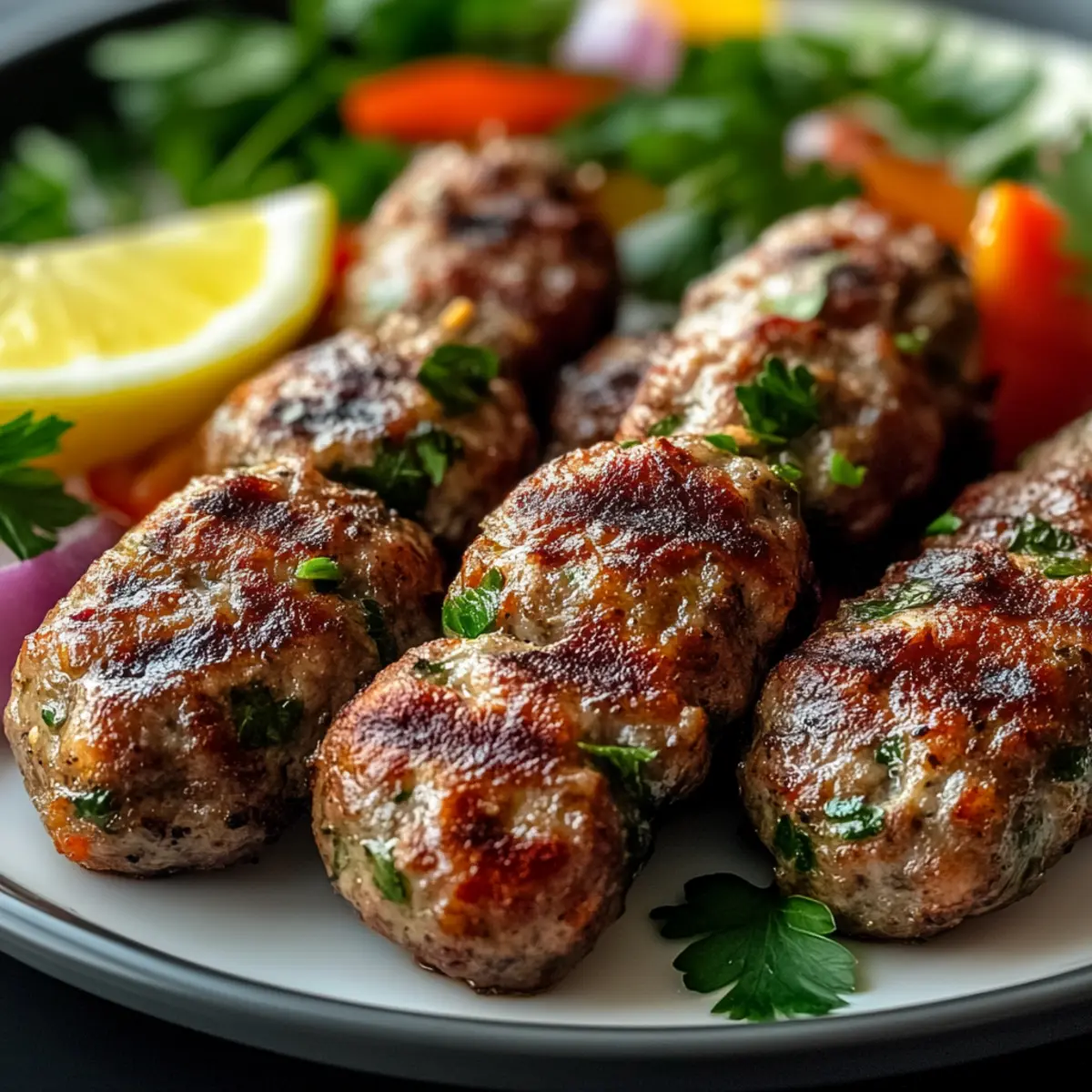 Middle Eastern Kofta Kebabs