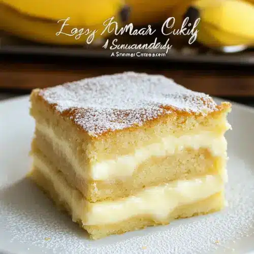 Easy Banana Magic Cake