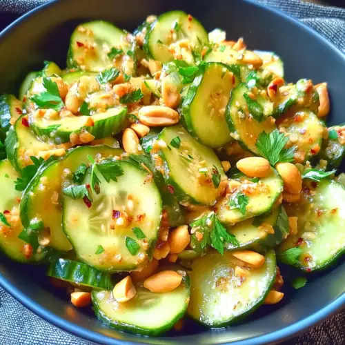 Refreshing Spicy Peanut Cucumber Salad for Your Summer Table 1 Spicy Peanut Cucumber Salad